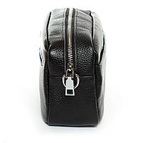 Жіноча шкіряна сумка клатч 3801 black. Купити жіночі сумки гуртом і в роздріб із натуральної шкіри в Україні, фото 4