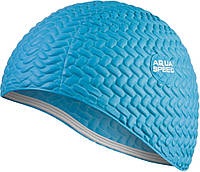 Шапочка для плавания Aqua Speed Bombastic Tic-Tac 5714 (117-01) Light Blue