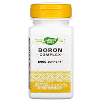 Витамины и минералы Nature's Way Boron Complex, 100 капсул DS