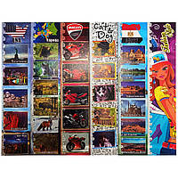 Набір закладок для книг MIX ЗК-01-06, 6 шт