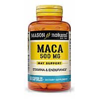 Натуральная добавка Mason Natural Maca 500 mg, 60 капсул DS