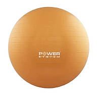 Мяч для фитнеса Power System PS-4013, 75 см, Orange DS