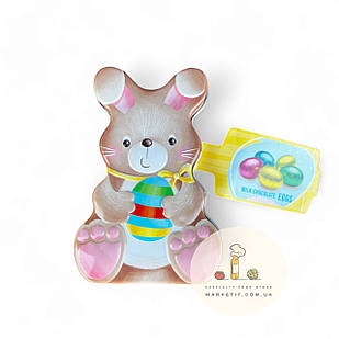 Великодні коробочки Milk Chocolate Eggs, із шоколадними яйцями 40 г.