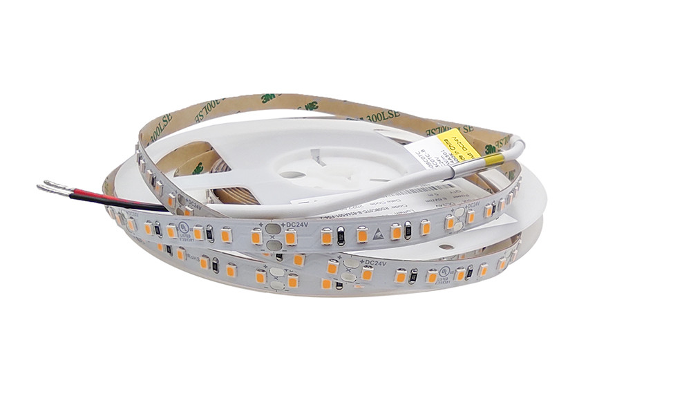 Led стрічка Rishang 2835-120-IP20-WW-8-24 RD08C0TC-B 2400K CRI80 24V 8,6W/m 710lm/w 18463 5 метрів