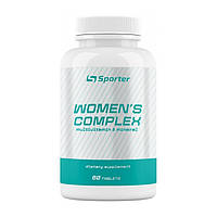 Витамины и минералы Sporter Women's Complex, 60 таблеток DS