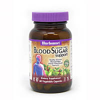 Натуральная добавка Bluebonnet Targeted Choice Blood Sugar Support, 60 вегакапсул DS