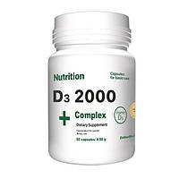 Витамины и минералы EntherMeal D3 2000 Complex+, 60 капсул DS
