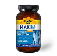 Витамины и минералы Country Life Max for Men, 60 таблеток DS