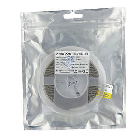 Led стрічка Rishang 2835-192-IP20-NW-10-24 RD00K2TC-A 5000K CRI80 24V 18W/m 2592lm/w 19834 3 метра, фото 2