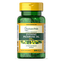Жирные кислоты Puritan's Pride Evening Primrose Oil 500 mg, 100 капсул DS