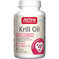 Жирные кислоты Jarrow Formulas Krill Oil, 60 капсул DS