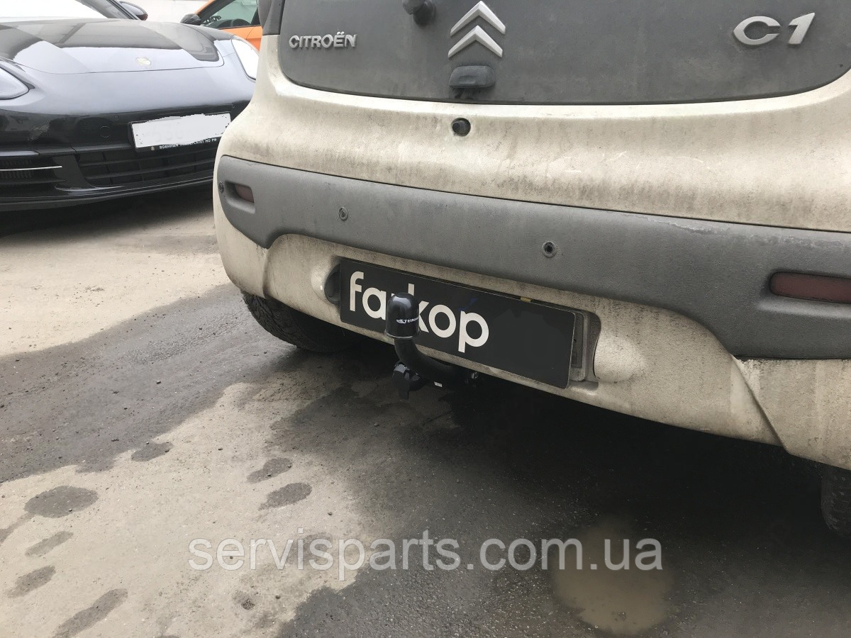 Фаркоп Citroen C1 2005-2014 (Сітроен С1) польський на болтах