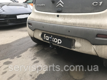 Фаркоп Citroen C1 2005-2014 (Сітроен С1) польський на болтах, фото 1