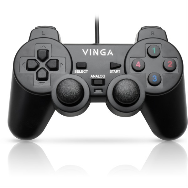 Геймпад Vinga VG1 Black, фото 1