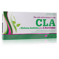 Жиросжигатель Olimp CLA with Green Tea plus L-Carnitine, 60 капсул DS