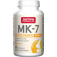 Витамины и минералы Jarrow Formulas MK-7 90 mcg, 60 капсул DS