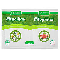 Гербицид Мастак 3,5 мл + Мортал 10 мл (от сорняков на клубнике и газоне) Ukravit