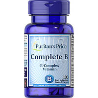 Витамины и минералы Puritan's Pride Complete B, 100 каплет DS
