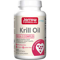 Жирные кислоты Jarrow Formulas Krill Oil, 120 капсул DS