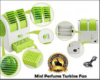 Мини кондиционер Conditioning Air Cooler USB Electric Mini Fan (Air Fan-green), Топовый