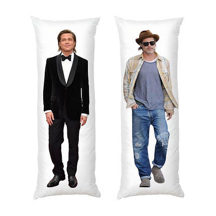 Дакімакура подушка-обіймашка «Бред Пітт. Brad Pitt», фото 1