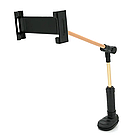 Настільна підставка для планшета з гнучкою ніжкою, YT121 / Тримач для планшета / Підставка під гаджети, фото 4