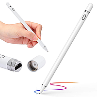 Стилус для планшета с USB Blister-Box YT35004, Белый / Ручка для планшета / Стилус для айпада / Ручка стилус