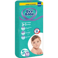 Подгузники Evy Baby Junior Jumbo 11-25 кг 46 шт (8690506520359) - Вища Якість та Гарантія!