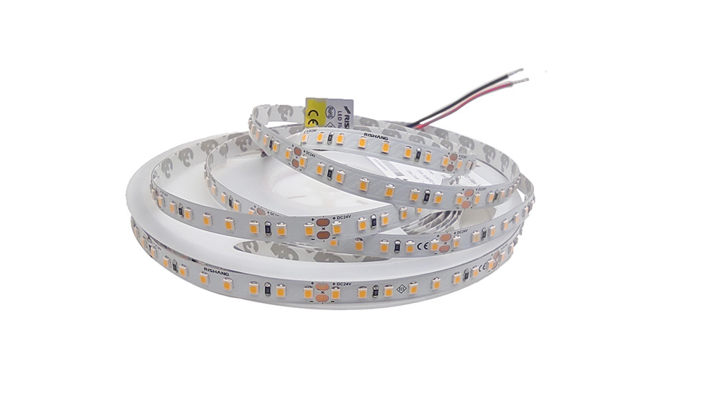 Led стрічка Rishang 2835-128-IP20-WW-8-24 RV08C8TC-A 3000K 24V 9,6W/m 1515lm/m 18322