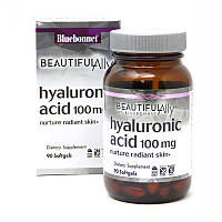 Препарат для суставов и связок Bluebonnet Hyaluronic Acid 100 mg, 90 капсул - Beautiful Ally DS