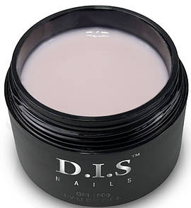 Камуфлюючий гель для нарощування нігтів D.I.S Hard Gel Cover Beige 50 г