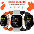 Смарт годинник SmartX 8 Ultra 2.2" AMOLED, фітнес трекер з тиском, пульсом та повідомленнями, сенсорні, LUGI, фото 4