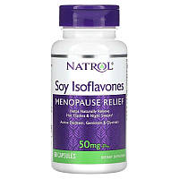 Натуральная добавка Natrol Soy Isoflavones Menopause Relief 50 mg, 60 капсул DS