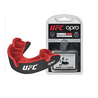 Капа OPRO Silver UFC детская (возраст до 11) (ufc.102515001), Black/Red DS