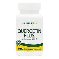 Натуральная добавка Natures Plus Quercetin Plus, 90 таблеток DS