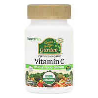 Витамины и минералы Natures Plus Source of Life Garden Vitamin C, 60 вегакапсул DS