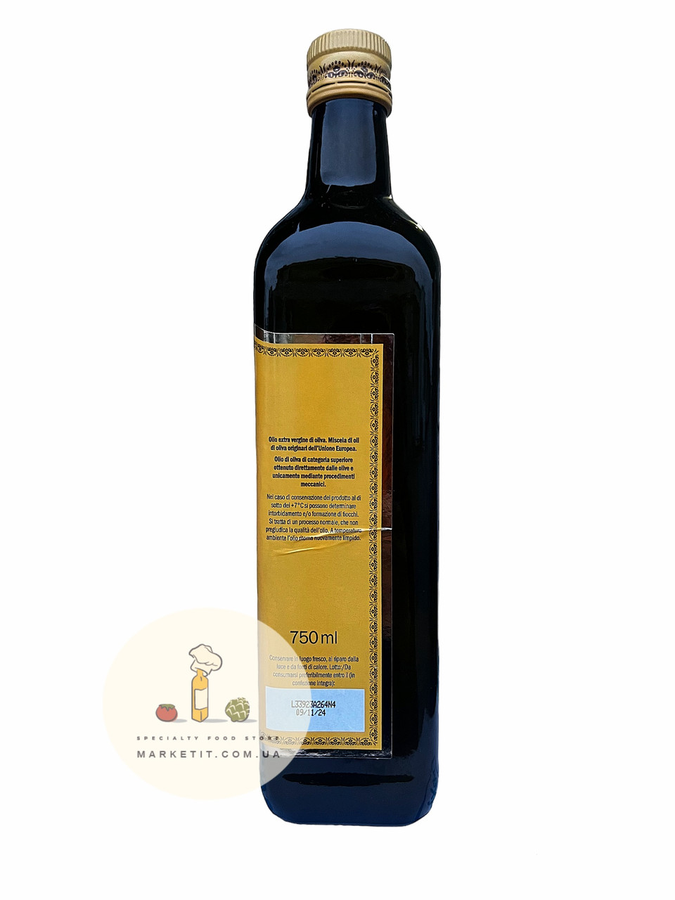 Оливковое масло Primadonna Olio Extra Fruttato холодный отжим 750 мл. - фото 2 - id-p2128952558