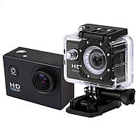 Аction camera D600, Мини видеокамера, Экшн-камера, Камера Full HD влагостойкая, Спортивная камера! Полезный