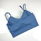 Жіночий гладкий топ #239-1 (А-В) Білий з дефектом, фото 4