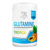 Аминокислота Bodyperson Labs Glutamine, 500 грамм Тропик DS
