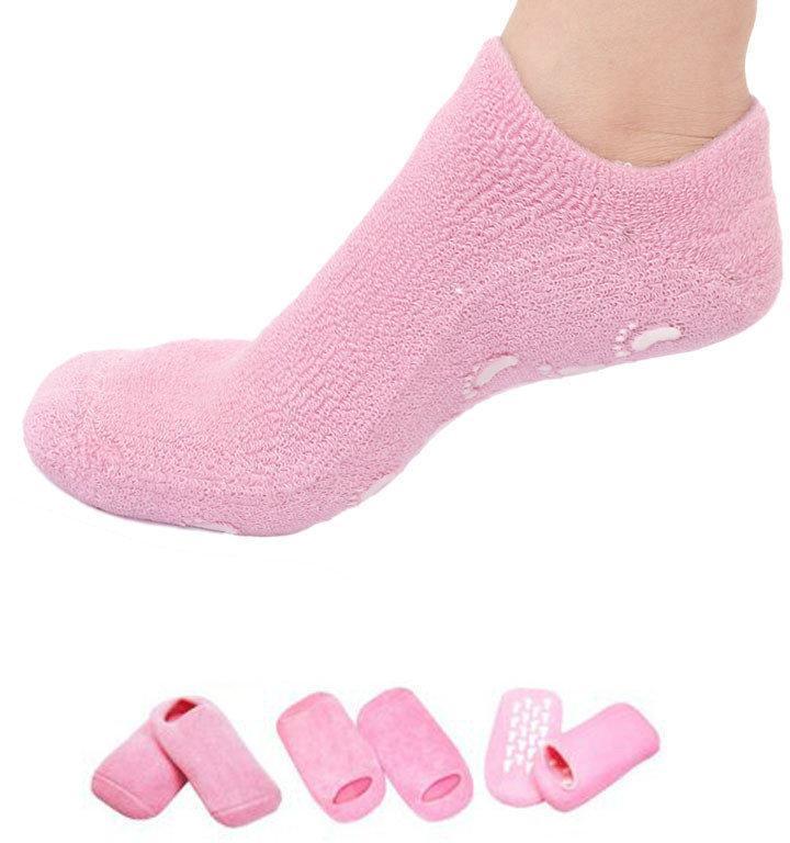 Спа гелевые носочки для педикюра c маслом жожоба Spa Gel Socks увлажняющие носки для ног! Salee - фото 6 - id-p2128663904
