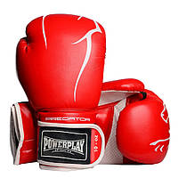Перчатки боксерские PowerPlay PP 3018, Red 12 унций DS