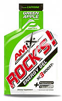 Предтренировочный комплекс Amix Nutrition Performance Rock´s Gel with Caffeine, 32 грамм Зелёное яблоко DS