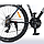 Велосипед "EVEREST" PROF1 G275EVEREST A275.127,5 д. Алюм.рама 19", SHIMANO 21SP, алюм.DB, CS TZ500, чорний, фото 8