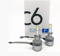 Комплект LED ламп C6 H4, отличный товар