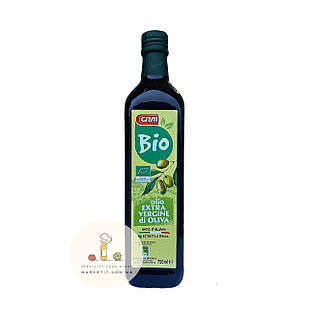 Оливкова олія Crai BIO Olio Extra Vergine, холодний віджим 750 мл.
