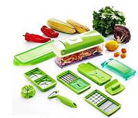 Овощерезка Nicer Dicer Plus 12в1 - многофункциональная офощерезка, измельчитель, слайсер, терка, Найсер, в!