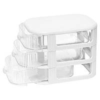 Органайзер настільний WXS-3, 3 відділення White
