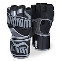 Бинты-перчатки Phantom Impact Neopren Gel, Black/Grey S/M DS