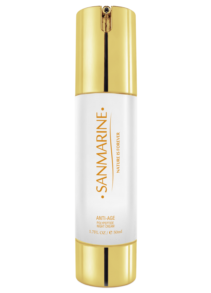 SanMarine Крем поліпептидний антивіковий нічний Anti Age Polypeptide Night Cream 50 мл